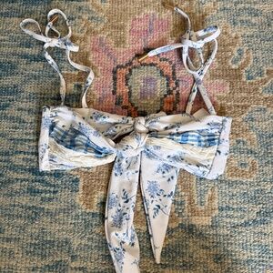 Elysiian swim reversible bikini top